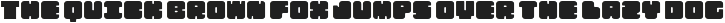 SuperHeavy Font preview