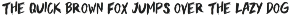 Brush Font. WILD Hand drawn Typeface preview
