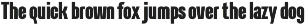Alterhard Condensed Strict Font preview