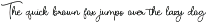 Morettagi Casual Monoline Font preview