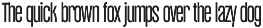 Thamarine Condensed Sans Font preview
