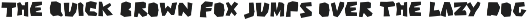 Kilobar - Papercut Font preview