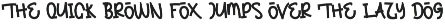 Nocturnes - Font font preview