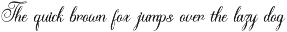 Kollegaly Rosalina Calligraphy Font preview