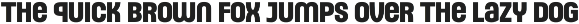 Sideware; Condensed Unicase Font preview