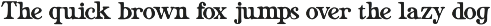 Quicky Class - Handdrawn Serif font preview