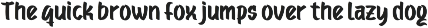 Quxag - Display Font preview