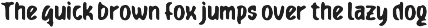 Quxag - Display Font preview