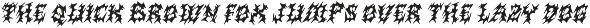 CS Carnage – Black Metal Font preview