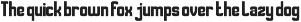 The Good Father font preview