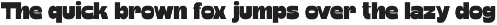 Flocked - Retrowave Font preview