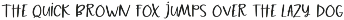 Salty Liquorice Font preview
