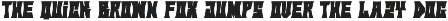Joguc Regus - Darkness Font preview