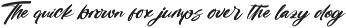 Routya Manila Bold Handwritten Font preview