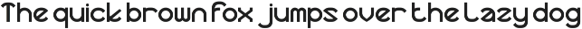 Continuous Thing font preview