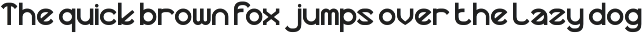 Continuous Thing font preview
