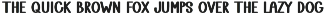 Western People font preview