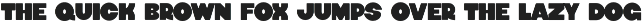 Pancake - sans-serif chunky font preview