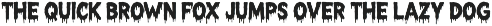 Dirge Typeface font preview