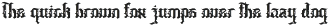Mifrotha - Modern Blackletter Font preview