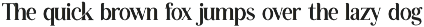 Chamisty Qaligh - Modern Serif preview