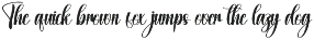 Orange | Script Font preview
