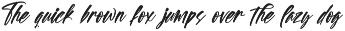 Spotnight Balmonte Modern Brush Font preview