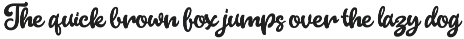 Ladywish font preview