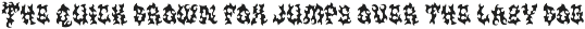 CS Morbid – Black Metal Font preview