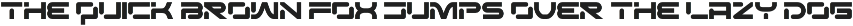 Techno Angelion Futuristic Font preview