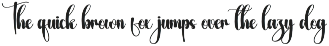 Keychain | Script Font preview