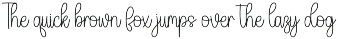 Handmade | Script Font preview