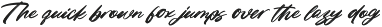 Fasten Dhecta Modern Brush Font preview