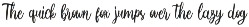 Jolliners - Modern Script Font preview