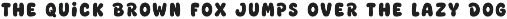 Daisy Noah - Bubble Groovy Font preview