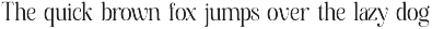 Bilona font preview