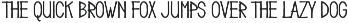 Waqfuio Decorative Display Font preview