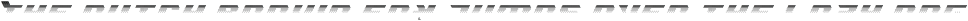 Dither Byte Fill otf (400) Sample