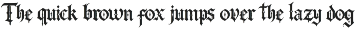 Velgravia – Gothic Blackletter Font font preview