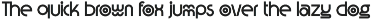 Malibu House -Experimental Brutalist font preview
