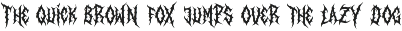 BlekMary | Black Metal Font preview