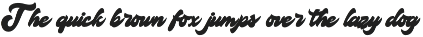 Chunky Boldy - Retro Script Font preview
