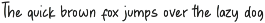 Creamy Sauce Font preview