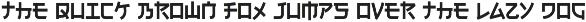 Osaka Pulse - Japanese Inspired Type font preview