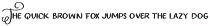 Thankful, Grateful & Blessed Type font preview