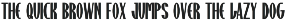 Radiant - Condensed Sans Serif preview
