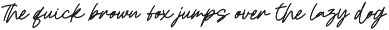 Semaput - Script Font preview