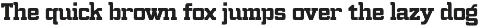 Malkie Slab – Futuristic Bold font preview