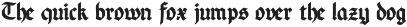 Graflicht Blackletter Font preview