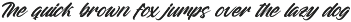 Rough Streak Bold Brush Font preview